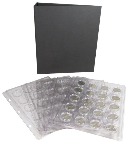 Cornerstone Coin Binder - 2.125 Inch