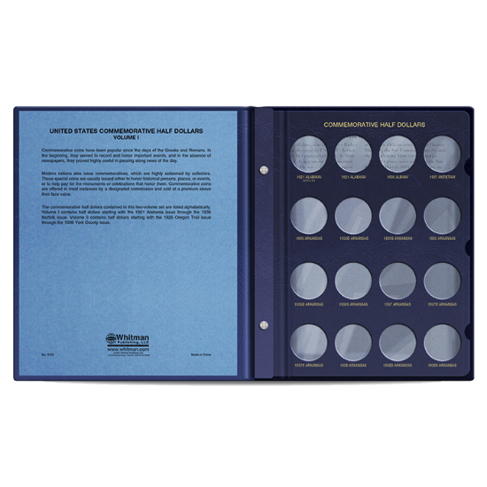 U.S. Commemorative Halves Album
