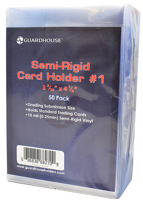 Guardhouse Semi-Rigid Card Holder #1 (.25mm)