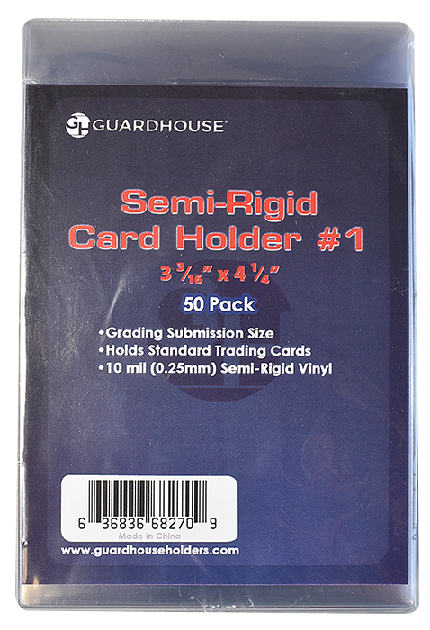 Guardhouse Semi-Rigid Card Holder #1 (.25mm)
