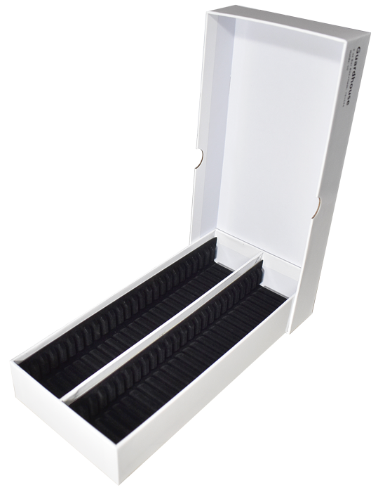 Guardhouse Double Row 1 oz Bar Capsule Box - Holds 50