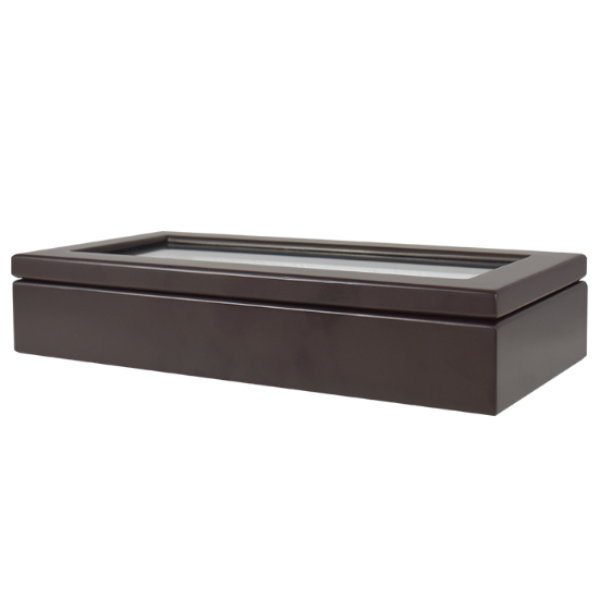 Guardhouse Glass-top Wood Display Box -GH-W1800: (4L)